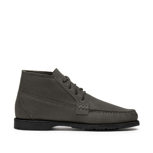 quoddy Men’s Nubuck Chuck LE Chukka: Graphite Grey