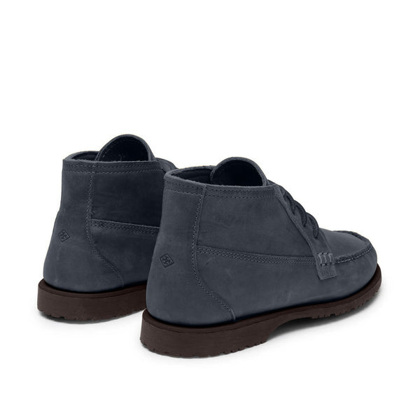 Quoddy Men’s Nubuck Chuck LE Chukka: Midnight