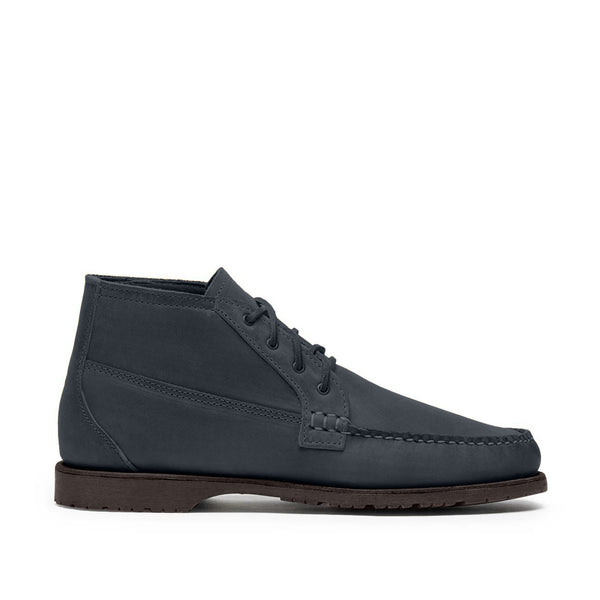 quoddy Men’s Nubuck Chuck LE Chukka: Midnight