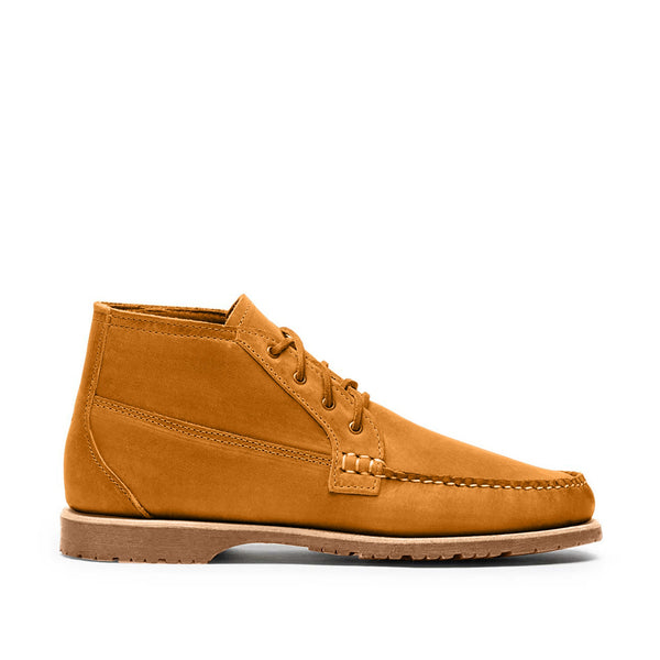 quoddy Men’s Nubuck Chuck LE Chukka: Wheat