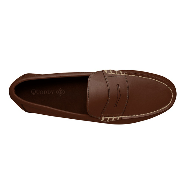 Quoddy Men's Penny Loafer Classic LE: Cinnamon