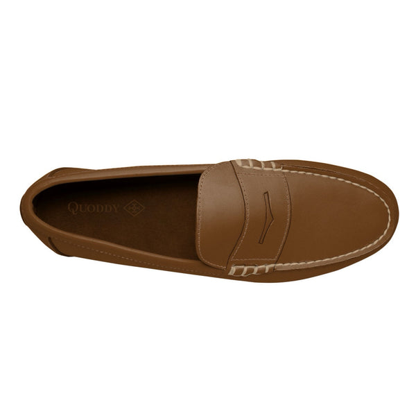 Quoddy Men's Penny Loafer Classic LE: Mocha
