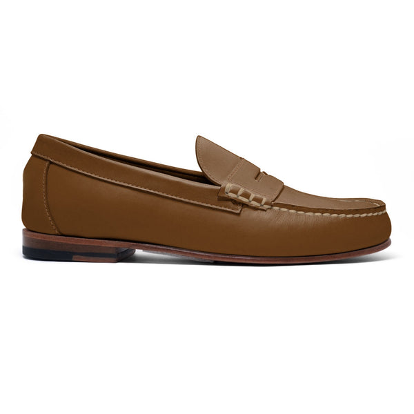 quoddy Men's Penny Loafer Classic LE: Mocha