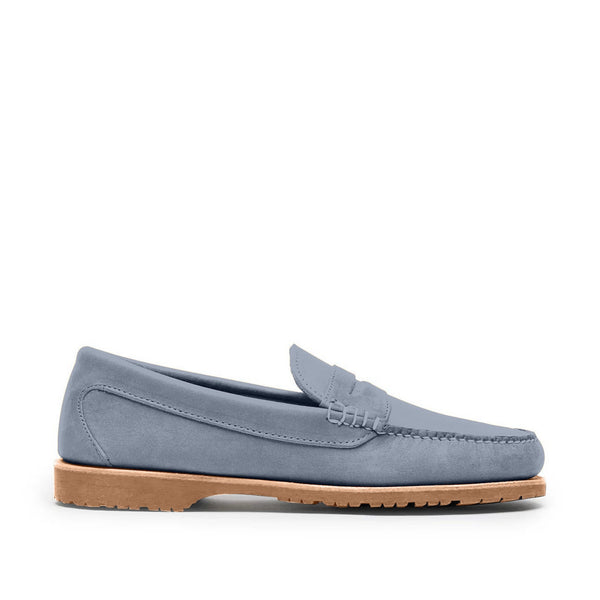 quoddy Men’s Penny Nubuck LE: Cloud
