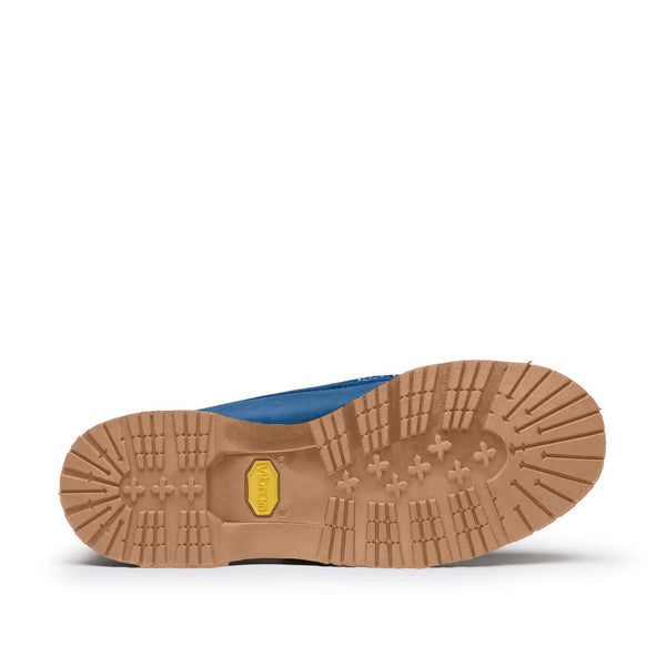 Quoddy Men’s Penny Nubuck LE: Ocean Blue