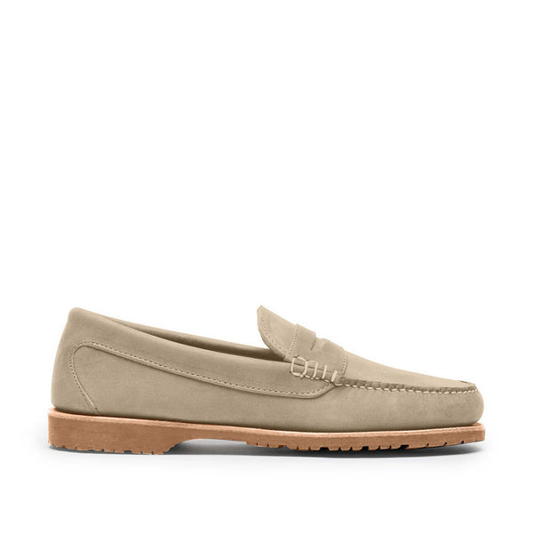 quoddy Men’s Penny Nubuck LE: Sand
