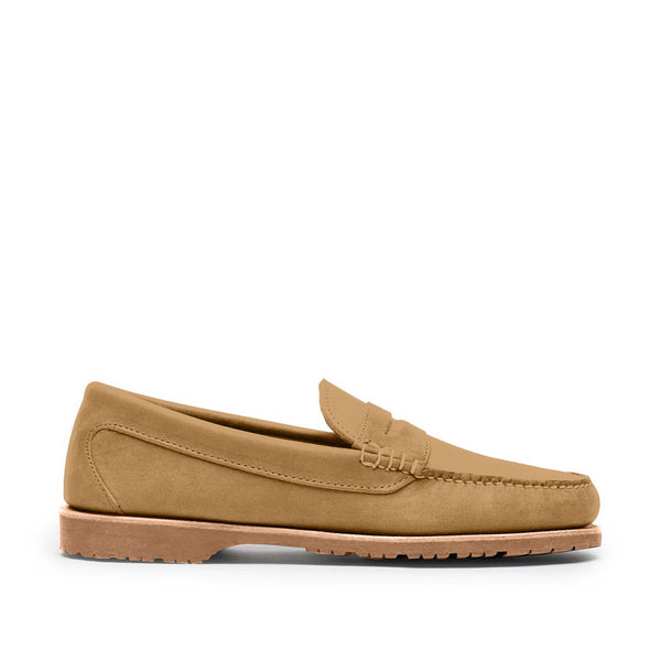 quoddy Men’s Penny Nubuck LE: Tan