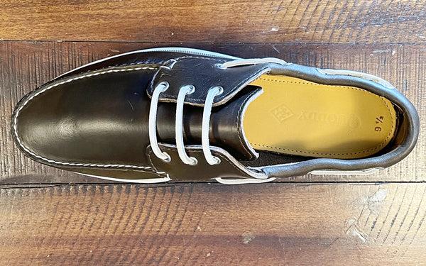 Quoddy Men’s Quoddy Head Boat Shoe: Olive LE