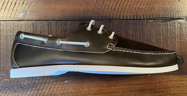 quoddy Men’s Quoddy Head Boat Shoe: Olive LE