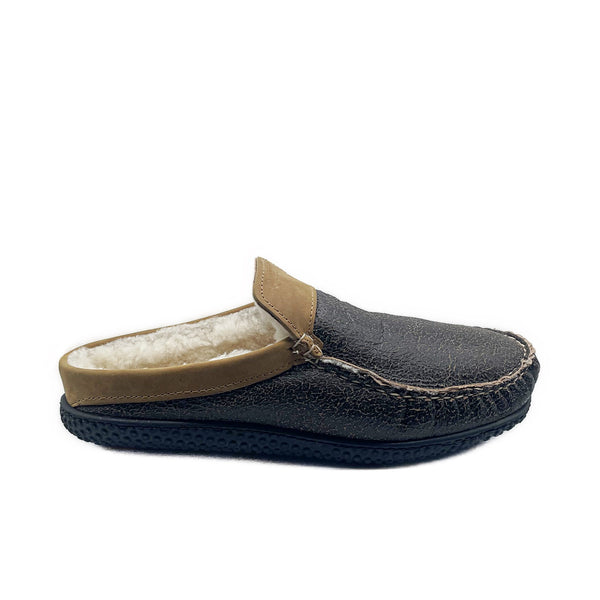 quoddy Men’s Scruff ESQ LE Slipper: Bomber