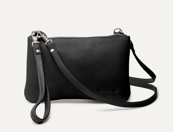 quoddy Stadium Clutch Cross Body - Black