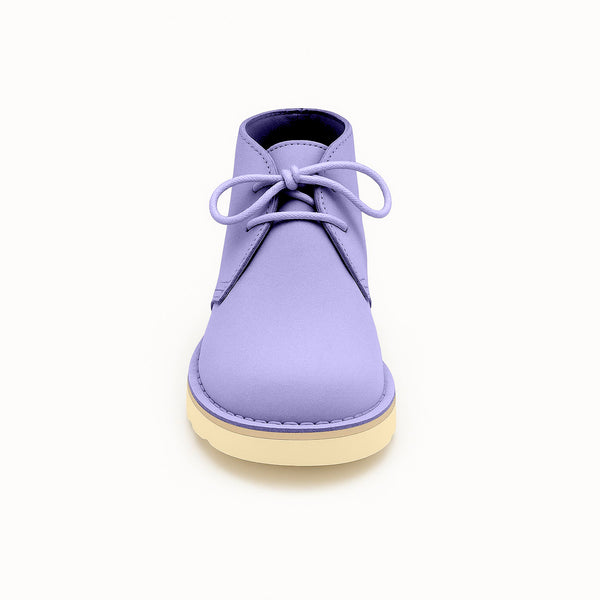 Quoddy Women's Biddeford Desert Boot Wedge: Lilac
