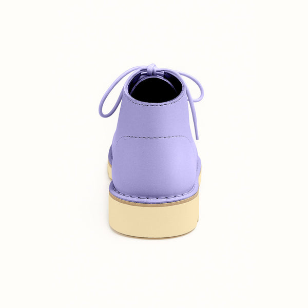 Quoddy Women's Biddeford Desert Boot Wedge: Lilac
