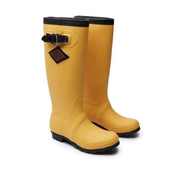 Quoddy Women’s High-Tide Rain Boot: Yellow