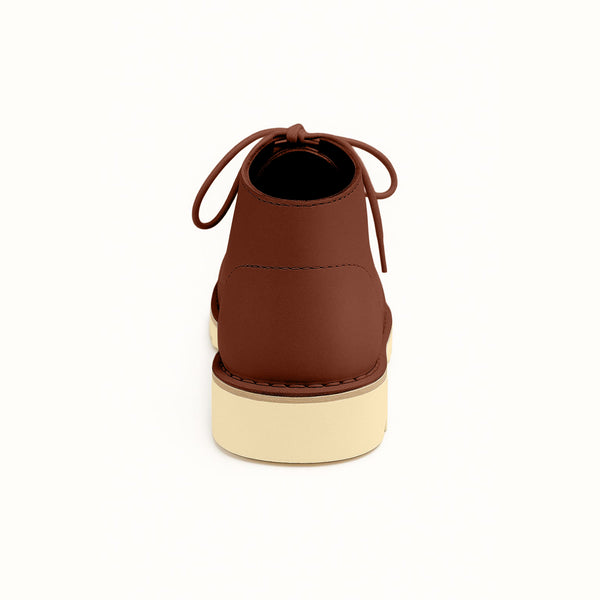 Quoddy Women's Biddeford Desert Boot Wedge: Sienna Brown