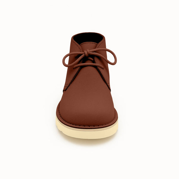 Quoddy Women's Biddeford Desert Boot Wedge: Sienna Brown