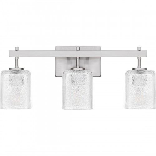 Quoizel Brenthouse 3-Light Brushed Nickel Bath Light