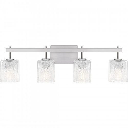 Quoizel Brenthouse 4-Light Brushed Nickel Bath Light