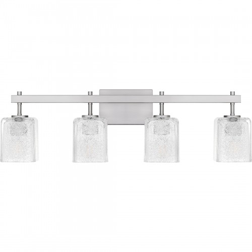 Quoizel Brenthouse 4-Light Brushed Nickel Bath Light