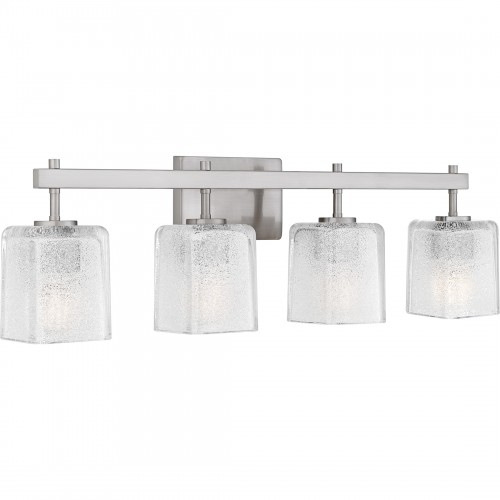 Quoizel Brenthouse 4-Light Brushed Nickel Bath Light