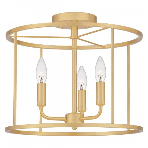 Quoizel Abner Semi-Flush Mount