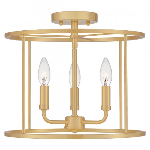 quoizel Abner Semi-Flush Mount