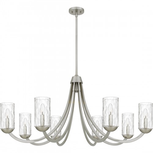 Quoizel Allard 8-Light Brushed Nickel Chandelier