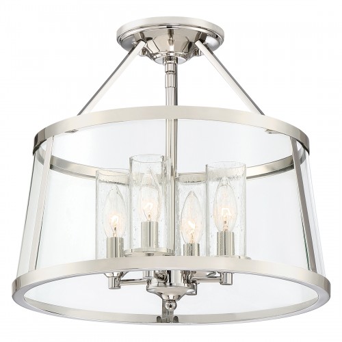 quoizel Barlow Semi-Flush Mount