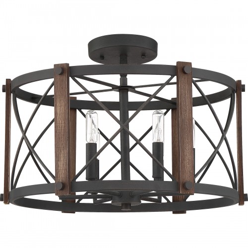 Quoizel Baron Semi-Flush Mount