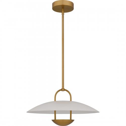 Quoizel Bingham Brushed Gold Pendant