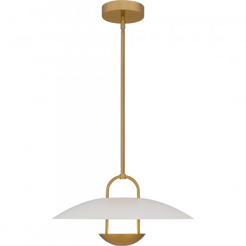 Quoizel Bingham Brushed Gold Pendant