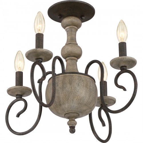 Quoizel Castile Semi-Flush Mount