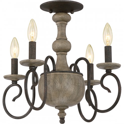 quoizel Castile Semi-Flush Mount