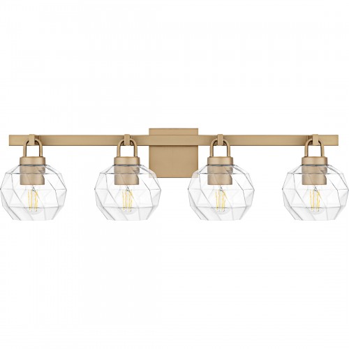 Quoizel Celina 4-Light Bronze Gold Bath Light
