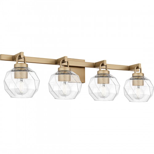 Quoizel Celina 4-Light Bronze Gold Bath Light
