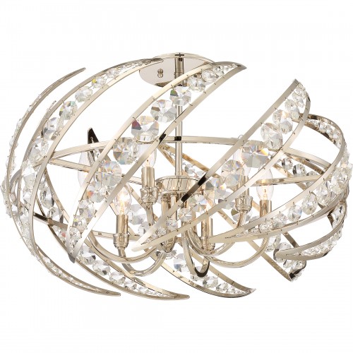 Quoizel Crescent Semi-Flush Mount
