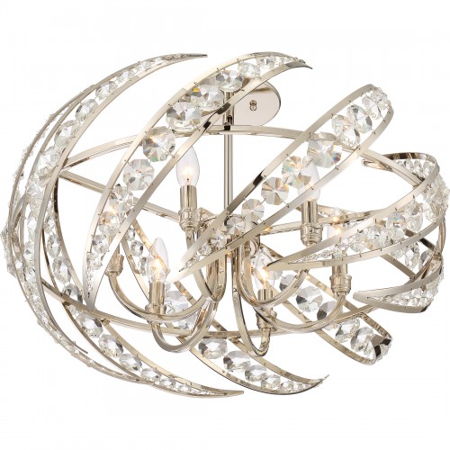 Quoizel Crescent Semi-Flush Mount