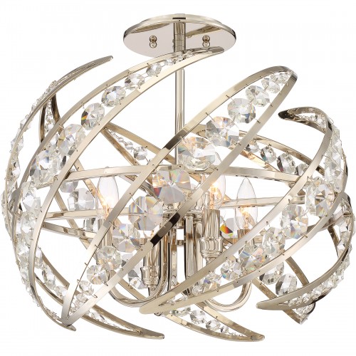 quoizel Crescent Semi-Flush Mount