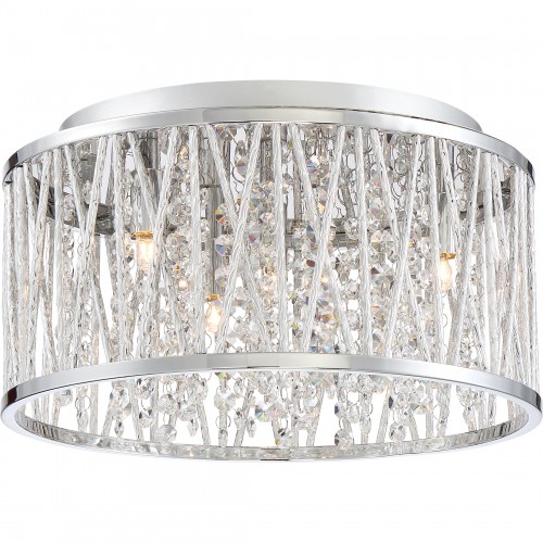 quoizel Crystal Cove Flush Mount