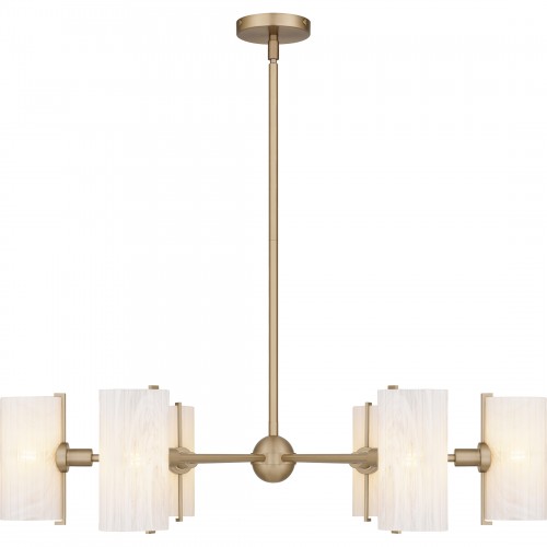 Quoizel Curran 6-Light Bronze Gold Chandelier