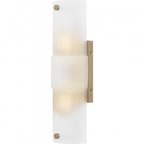 quoizel Finnegan 2-Light Bronze Gold Wall Sconce
