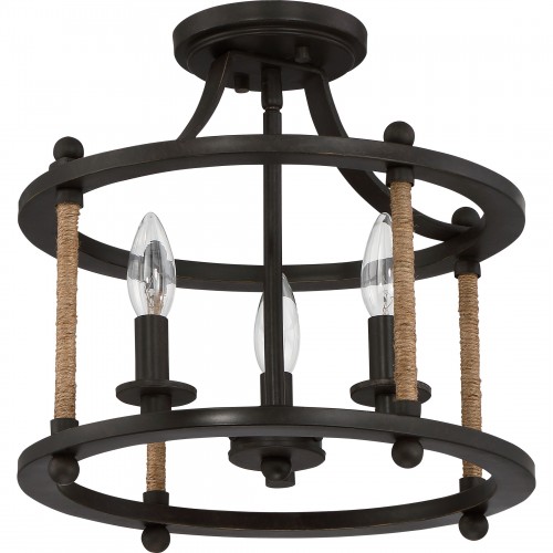 Quoizel Frontier Semi-Flush Mount