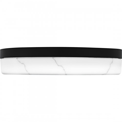 Quoizel Gasper Matte Black Flush Mount