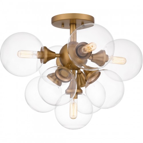 quoizel Glinda Semi-Flush Mount
