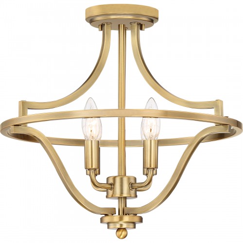 quoizel Harvel Semi-Flush Mount