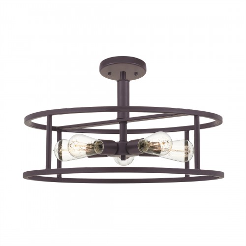 quoizel New Harbor Semi-Flush Mount