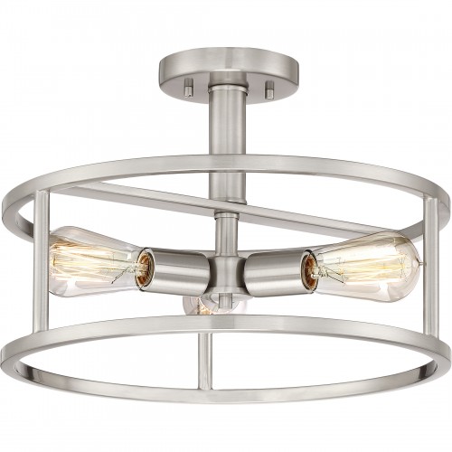quoizel New Harbor Semi-Flush Mount
