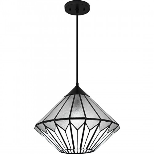 Quoizel Olivier 1-Light Matte Black Pendant