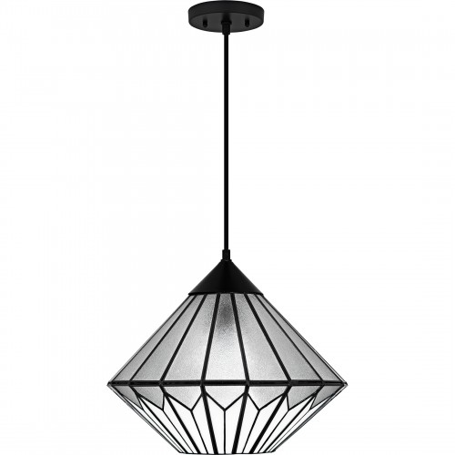 Quoizel Olivier 1-Light Matte Black Pendant