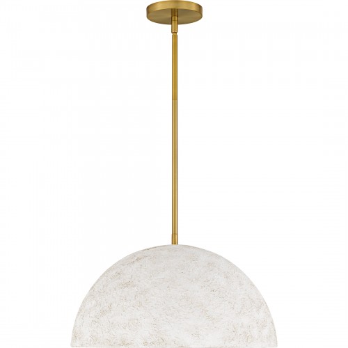 Quoizel Portia 3-Light Brushed Gold Pendant